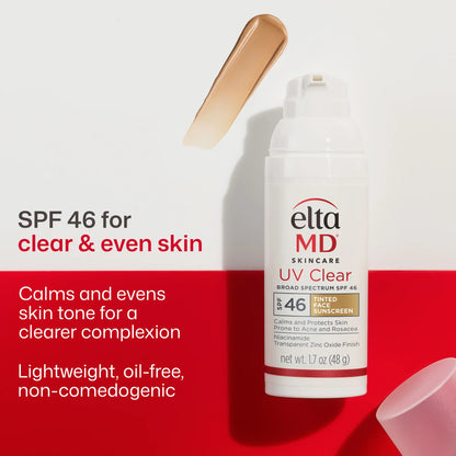 EltaMD UV Clear Tinted Broad Spectrum SPF 46