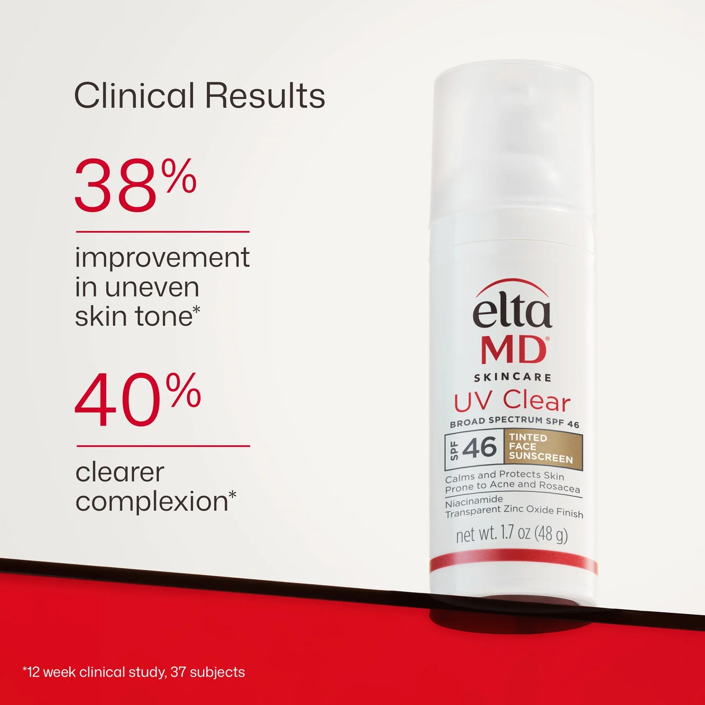 EltaMD UV Clear Tinted Broad Spectrum SPF 46